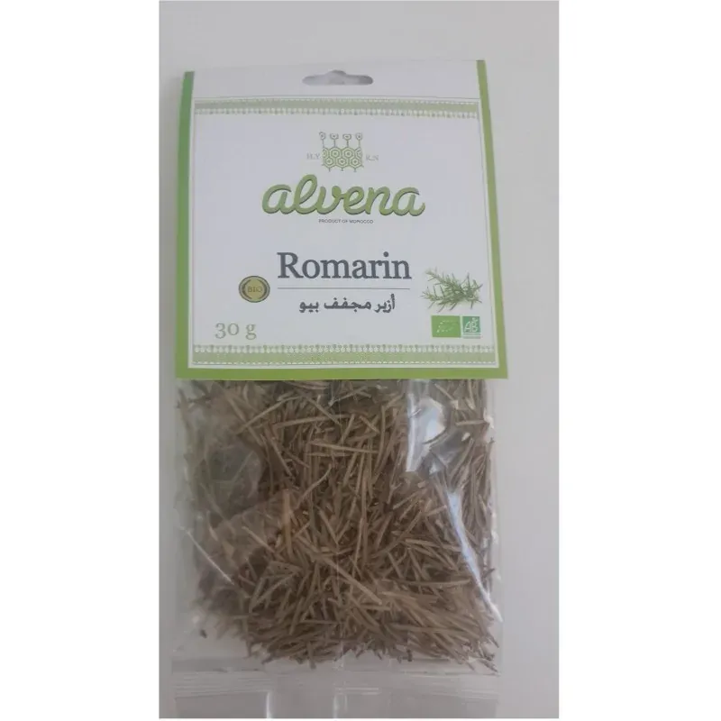 Alvena PLANTE EROMATIQUE MEDICINALE ROMARIN sachet 30 g