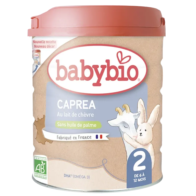 Babybio CAPREA 2 au Lait de Chèvre 800G