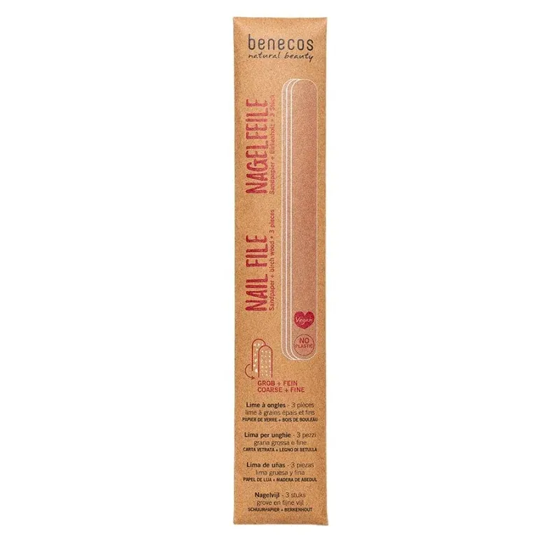 BENECOS LIMES À ONGLES, LOT DE 3                                     