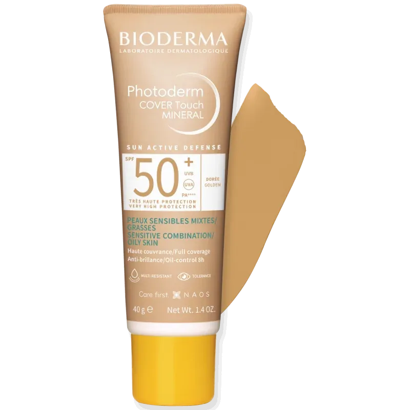 BIODERMA PHOTODERM COVER TOUCH TEINTE DOREE spf 50