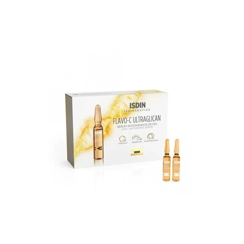 ISDIN ISDINCEUTIQUE Flavo-C ultraglican 2ml x 30 AMPOULES