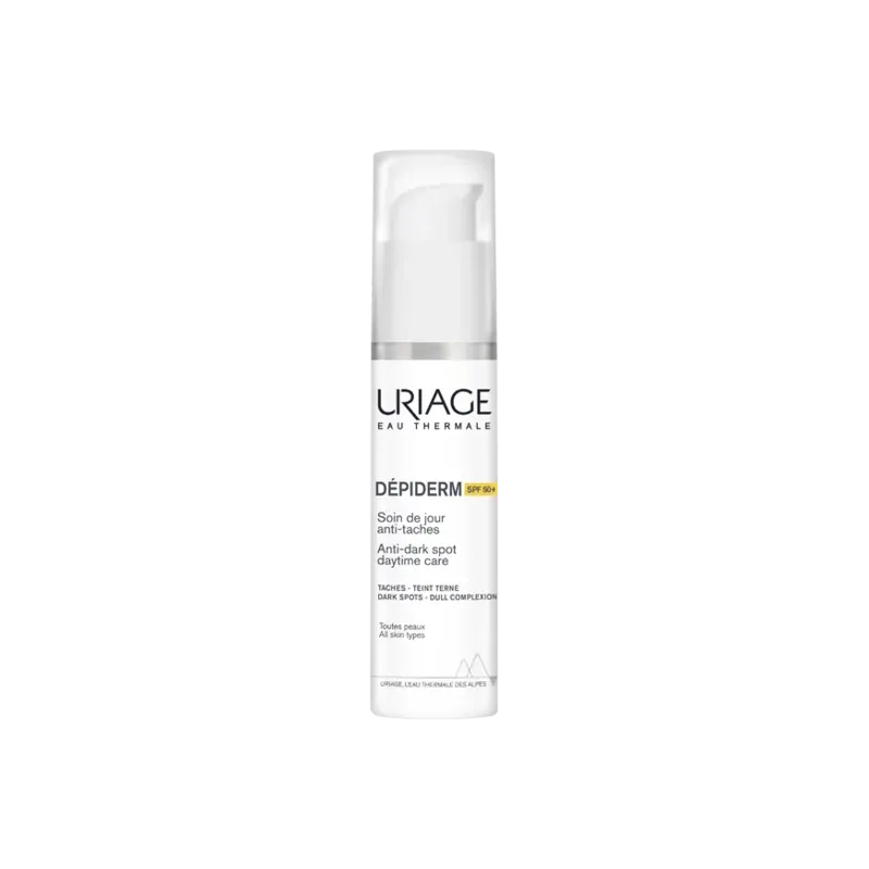URIAGE DEPIDERM SPF 50 30ml Soin De Jour Haute Protection Anti-Taches Brunes
