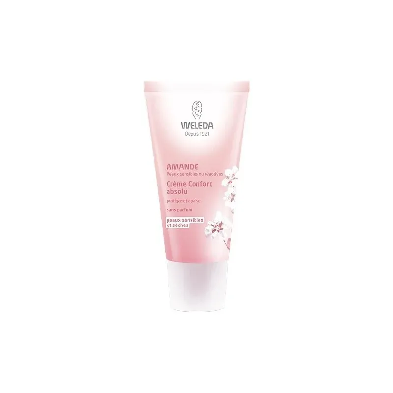 Weleda Crème confort absolu à l’amande peaux sensibles et sèches 30ml