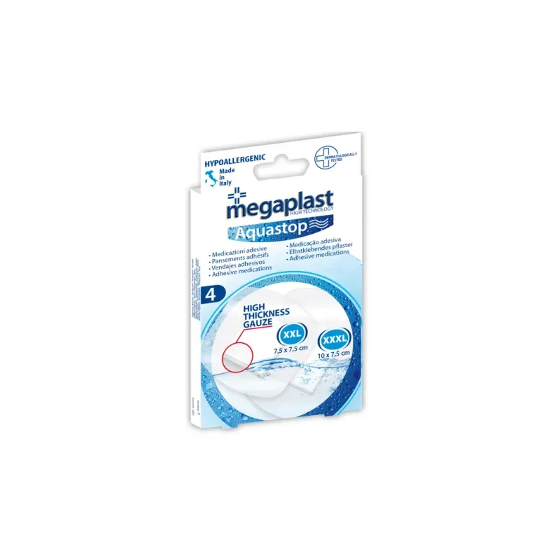 MEGAPLAST AQUASTOP PANSEMENT BOITE DE 4 - 112653