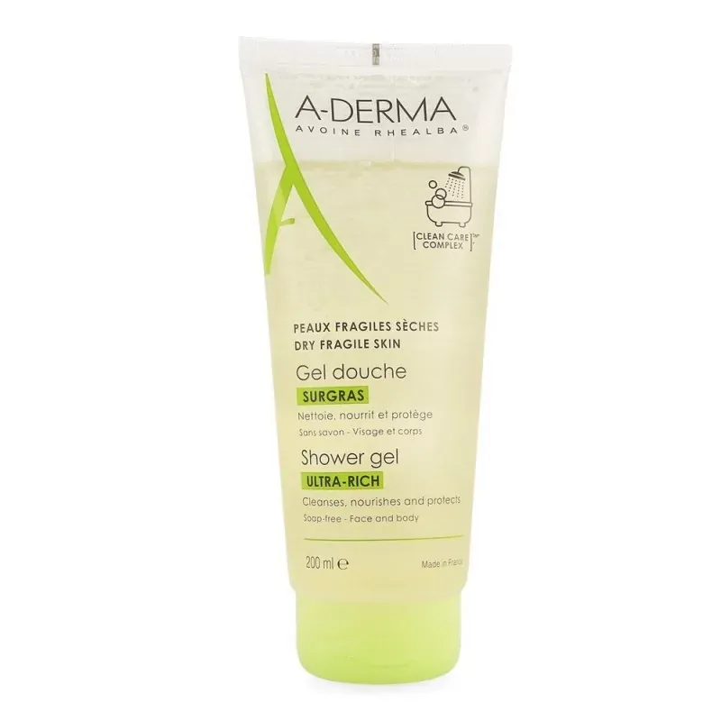 A-DERMA GEL DOUCHE SURGRAS 200ML