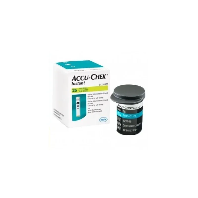 ACCU-CHEK INSTANT 25 bandellettes