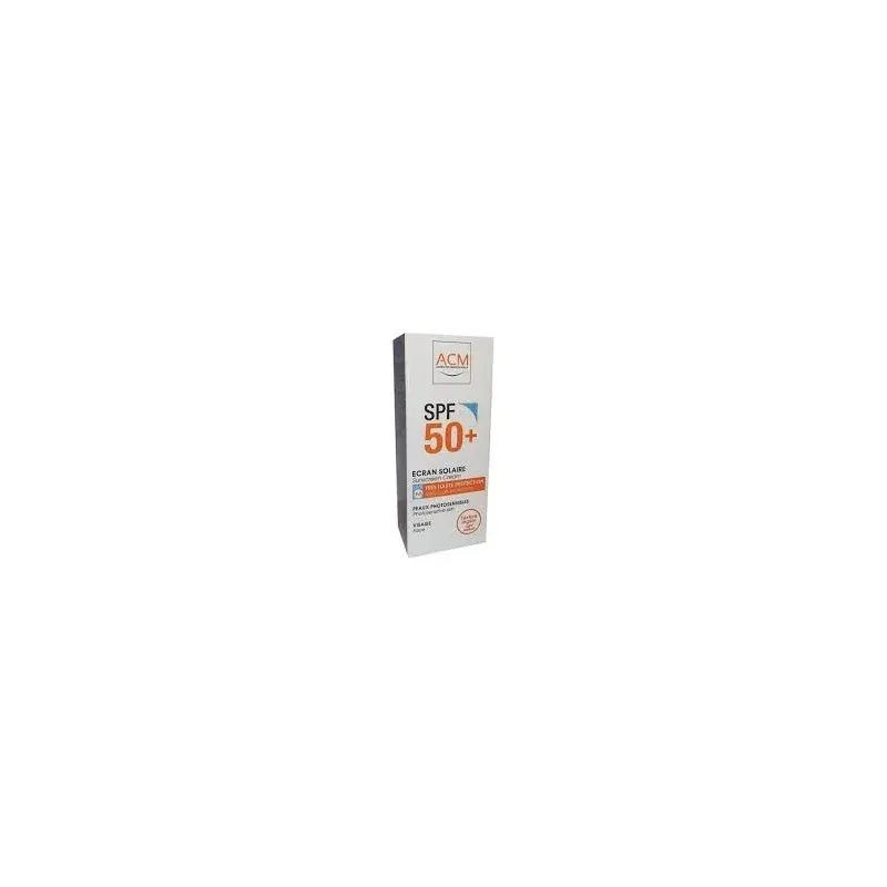 Acm Ecran Solaire Spf 50+ Visage - Peaux Photosensibles