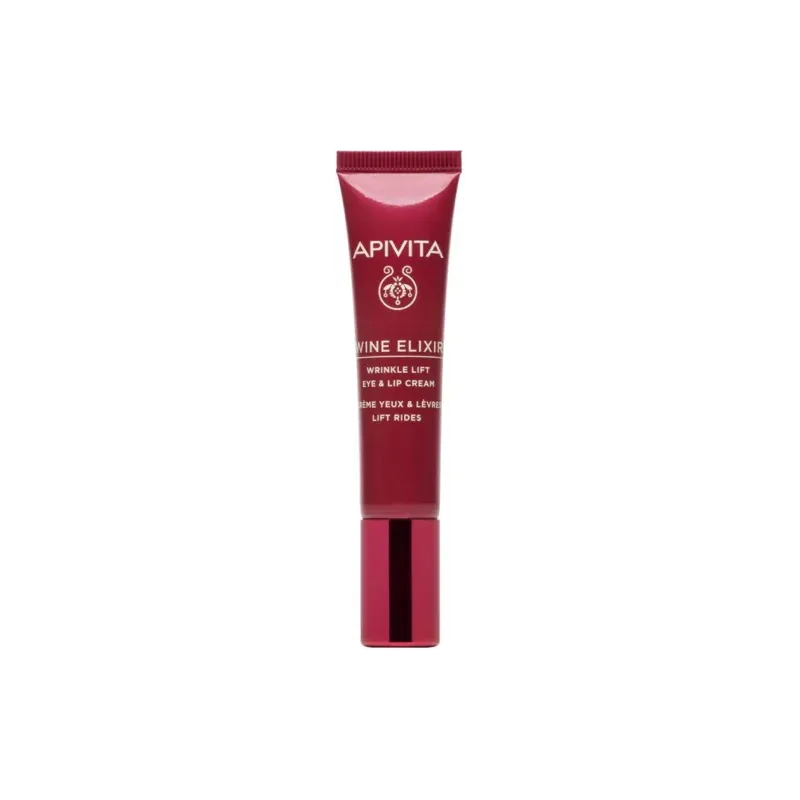 Apivita WINE ELIXIR Crème Yeux & Lèvre Lift Rides 15ml