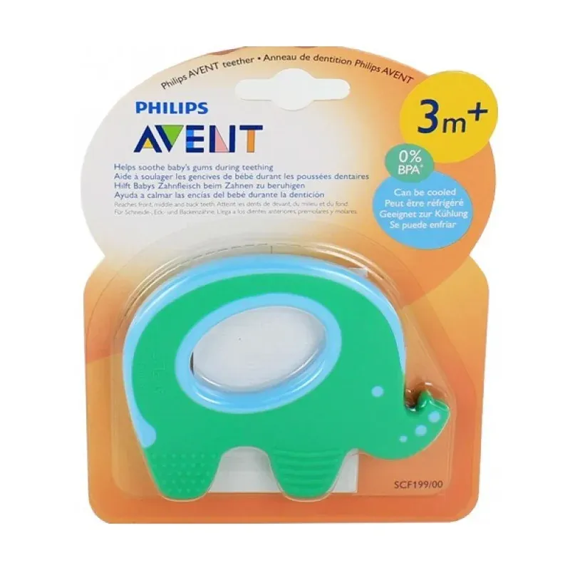 AVENT ANNEAU DE DENTITION ELEPHANT 3M+