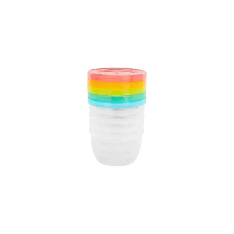 Badabulle Pots De Conservation Badabowls Maxi Portions 5 X 250ml