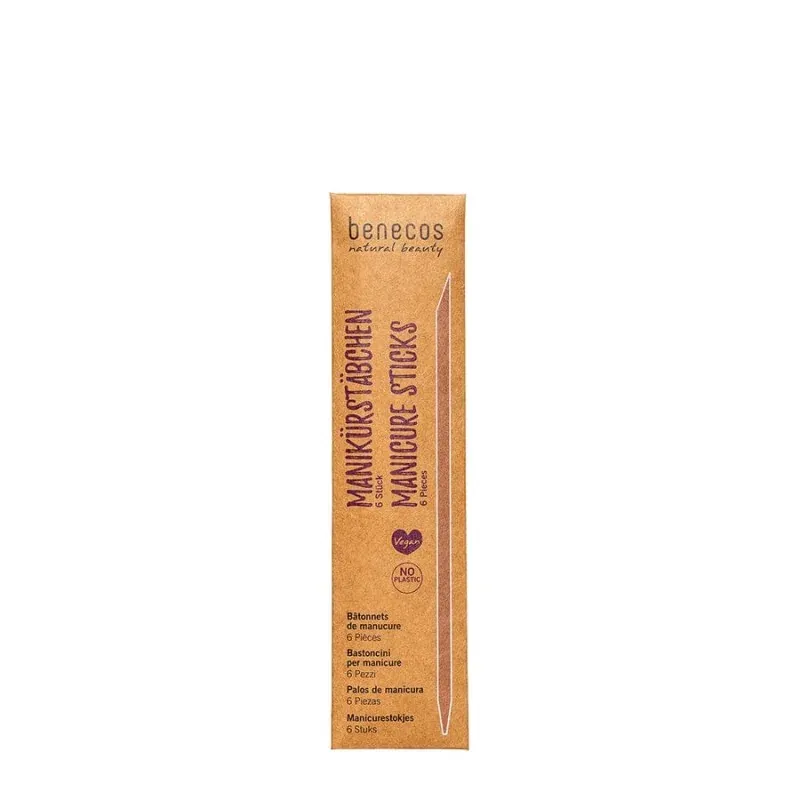 BENECOS BÂTONS DE MANUCURE, LOT DE 6                                 