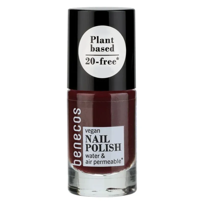 BENECOS NAIL POLISH - VAMP - PERMÉABLE À L'EAU ET À L'OXYGÈNE 5ML            