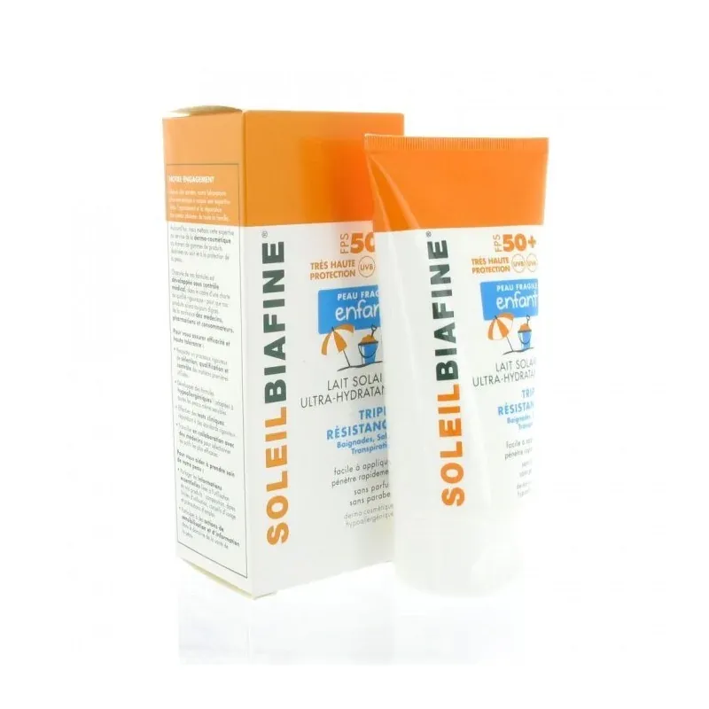 biafine lait corps enfants spf50+ (150ml)