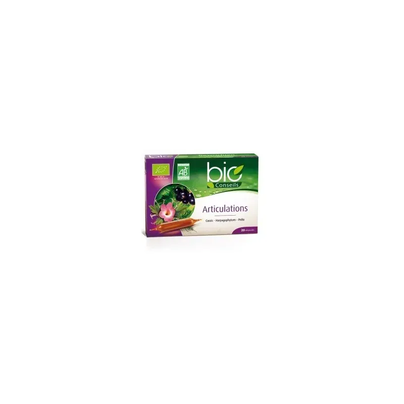 Bio Conseils ARTICULATIONS -Ampoules Bio 20 ampoules