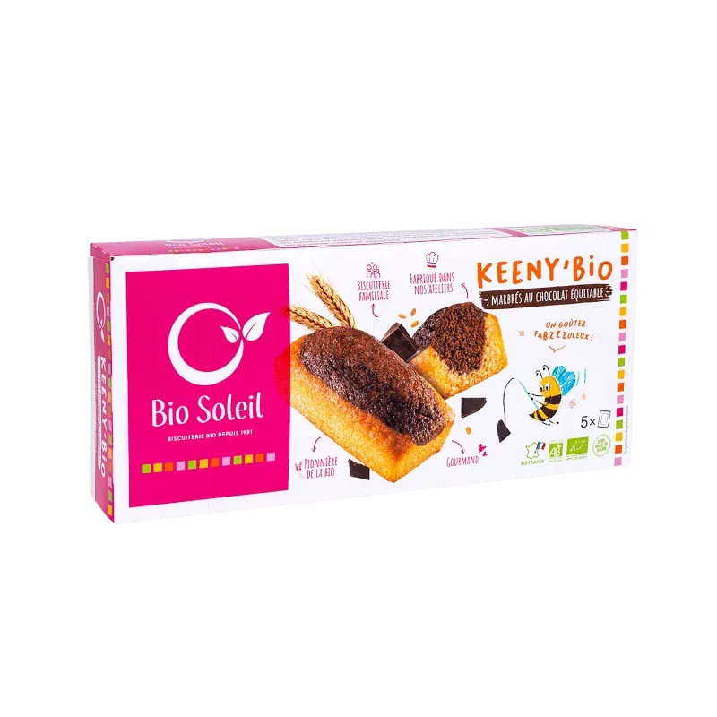 BIO SOLEIL KEENY'BIO MARBRES AU CHOCOLAT 150G