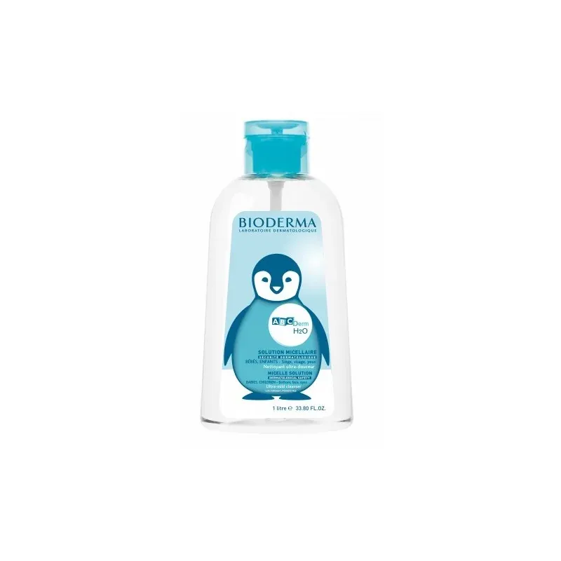 Bioderma Abcderm h2o 1L pompe inverse