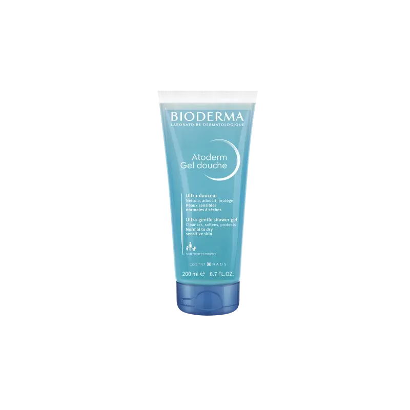 BIODERMA ATODERM GEL DOUCHE 200ml Nettoie Et Adoucit