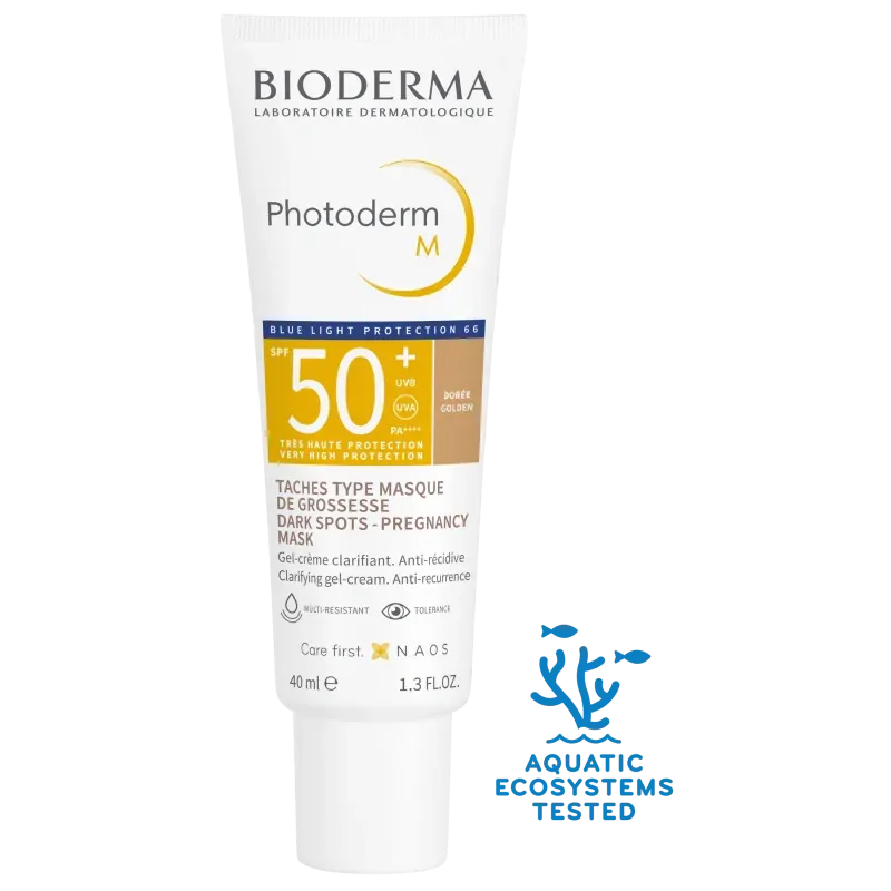 BIODERMA PHOTODERM M CREME TEITEE DOREE 40ML