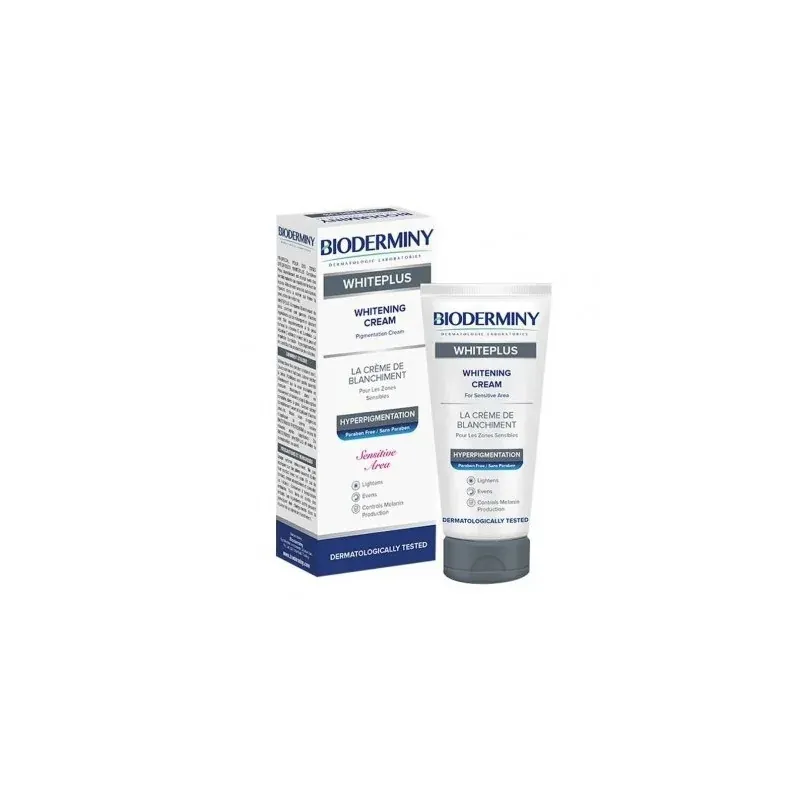Bioderminy Whiteplus creme blanchiment Z.sensibles 50ml