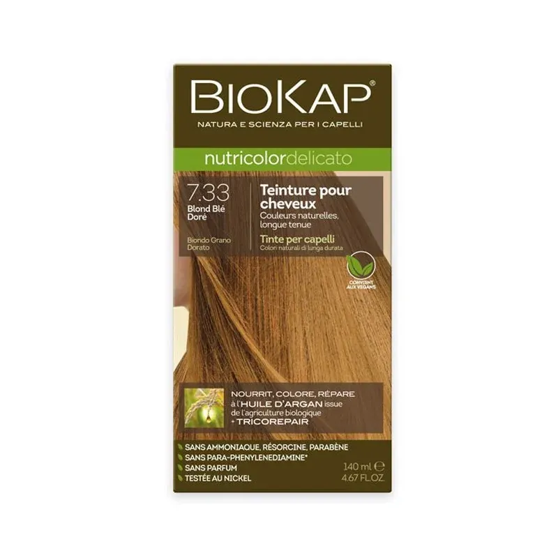 Biokap Nutricolor Delicato 7.33 Blond Blé Doré