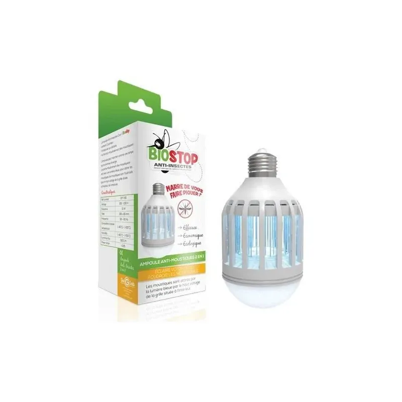 BIOSTOP AMPOULE ANTI-INSECTES 2 EN 1