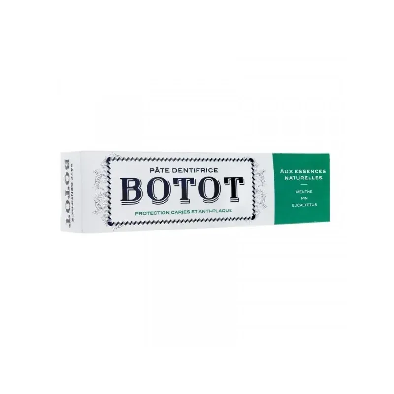 BOTOT PÂTE DENTIFRICE AUX ESSENCES MENTHE-EUCALYPTUS