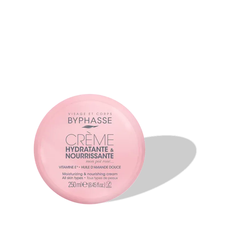 BYPHASSE CRÈME SOIN HYDRATANT ET NOURRISSANT 250ML