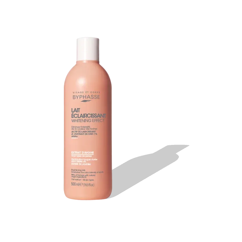 BYPHASSE LAIT ÉCLAIRCISSANT À L’EXTRAIT D’AVOINE 500ML