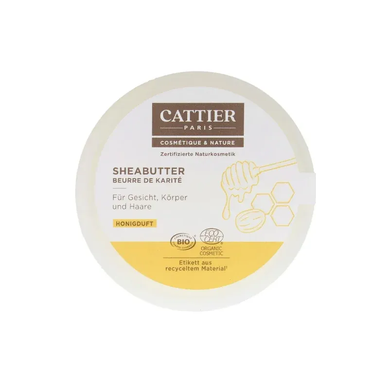 Cattier BEURRE DE KARITE - MIEL 100g