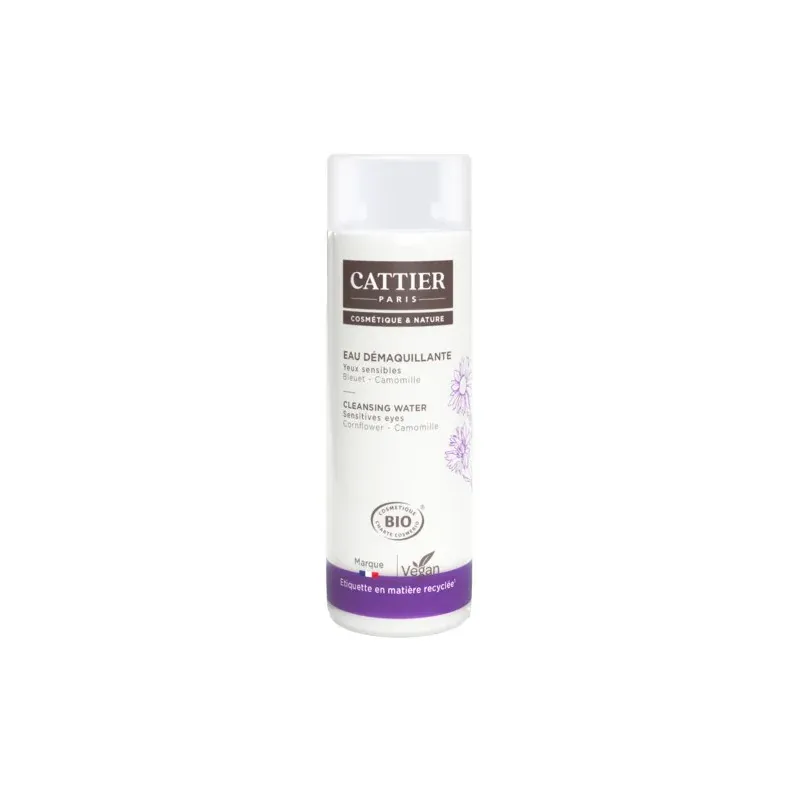 Cattier EAU DEMAQUILLANTE YEUX SENSIBLES 150ml