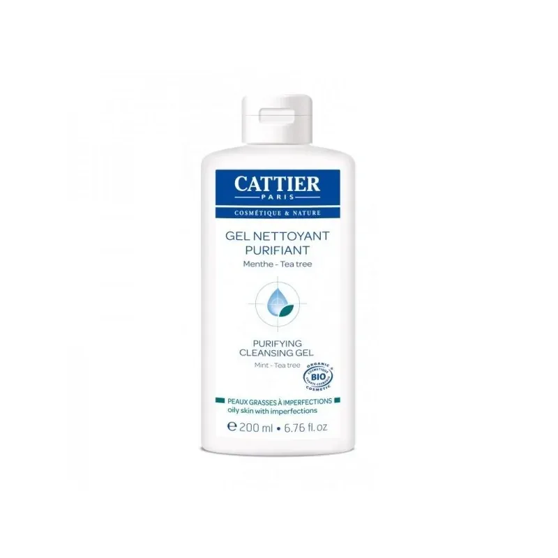 Cattier GEL NETTOYANT PURIFIANT 200 ml