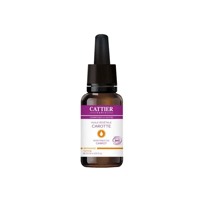 Cattier HUILE DE CAROTTE BIO 50ml