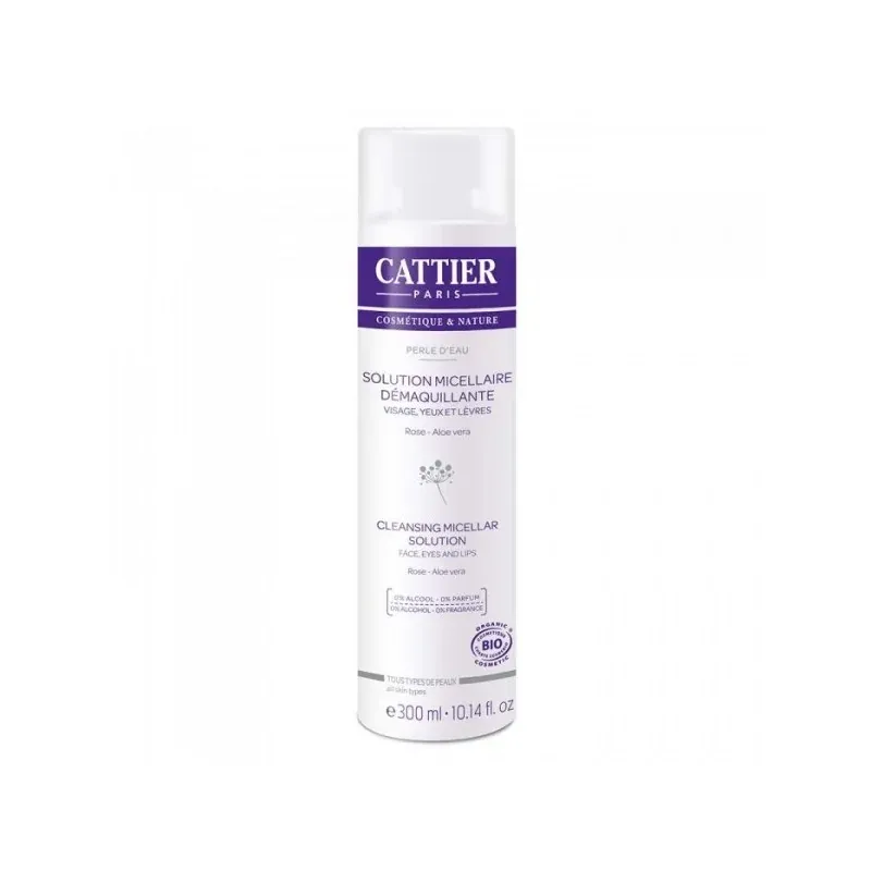 Cattier SOLUTION MICELLAIRE DEMAQUILLANTE - PERLE D'EAU - 300ml