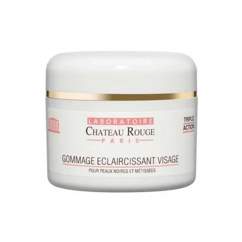Chateau rouge gommage eclaircissant visage 50ml