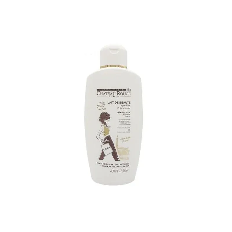 Chateau rouge lait beaute eclaircissant visage et corps 400ml