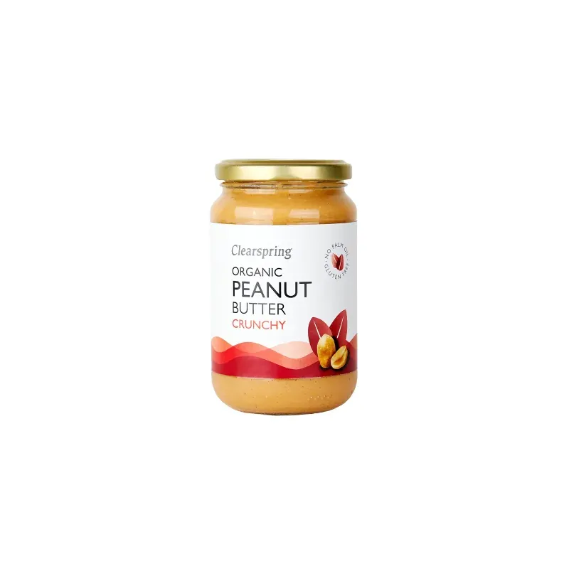 CLEARSPRING BEURRE DE CACAHUETTES CRUNCHY 350G
