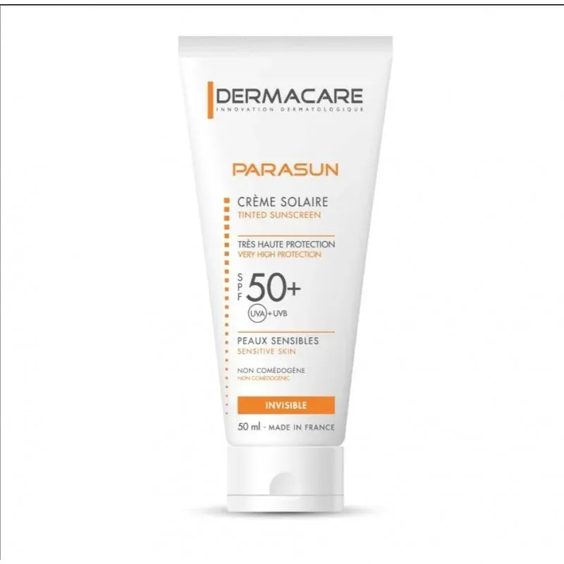 DERMACARE PARASUN Crème Solaire SPF 50+ Invisible 50 ml