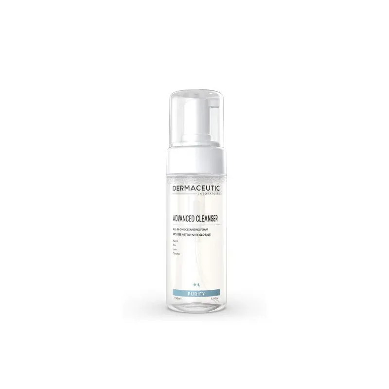 DERMACEUTIC ADVANCED CLEANSER MOUSSE NETTOYANTE EXPERTE 150ML                       