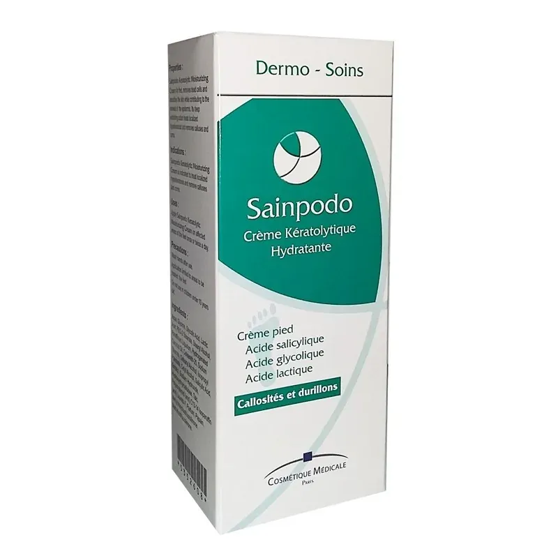 Dermo-soins Sain podo crème kératolytique hydratante pied