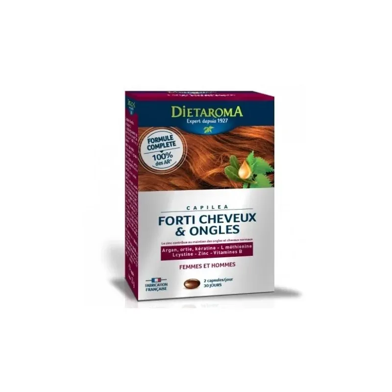 Dietaroma Capilea Forti - Cheveux et ongles 60 capsules