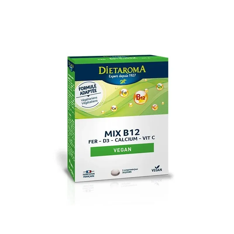 DIETAROMA Mix B12 Vegan - 60 comprimés