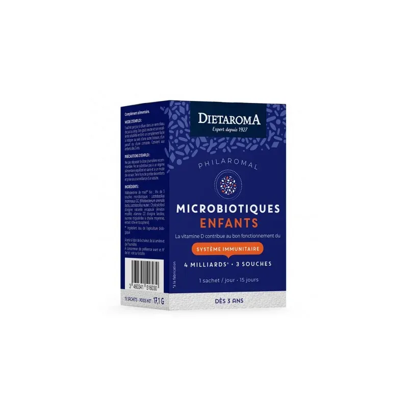 Dietaroma Probiotiques Enfants 15 Sachets