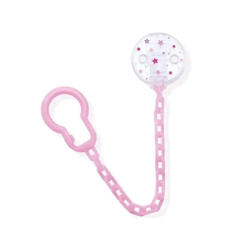 DODIE ATTACHE-­‐SUCETTE CHAINETTE Rose