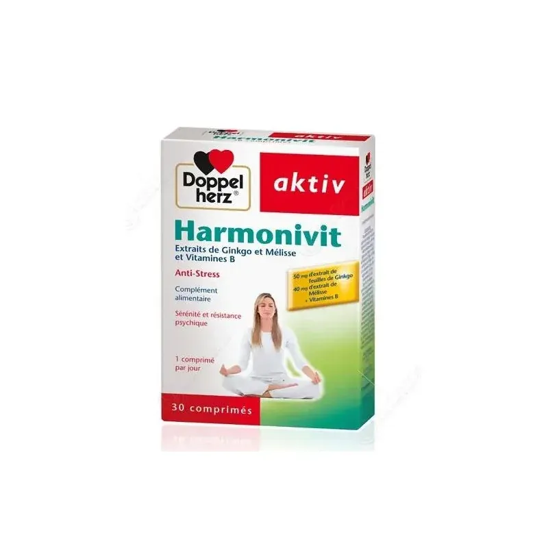 Doppel Herz AKTIV Harmonivit Anti-Stress 30 Comprimès