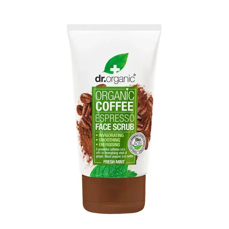 DR. ORGANIC GOMMAGE POUR LE VISAGE AU CAFE 125 ML                       