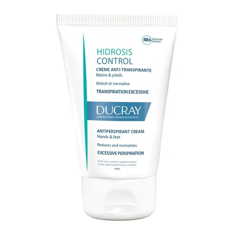 DUCRAY HIDROSIS CREME ANTI-TRANSPIRANTE MAINS ET PIEDS 50 ML