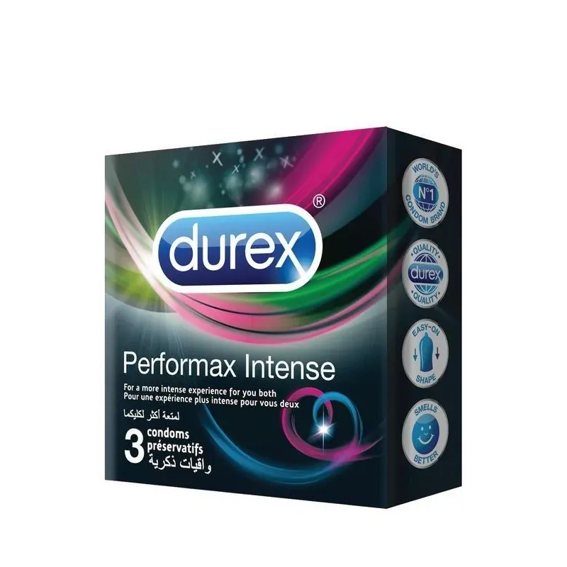 DUREX Performax Intense 3 Préservatifs