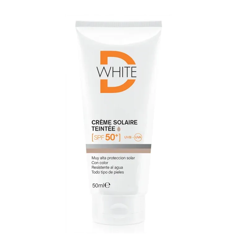 Dwhite Crème Solaire Teintée Spf50+ 50ml