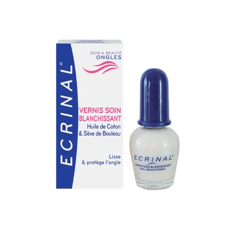 Ecrinal Ongles Vernis Soin Blanchissant 10ml                          