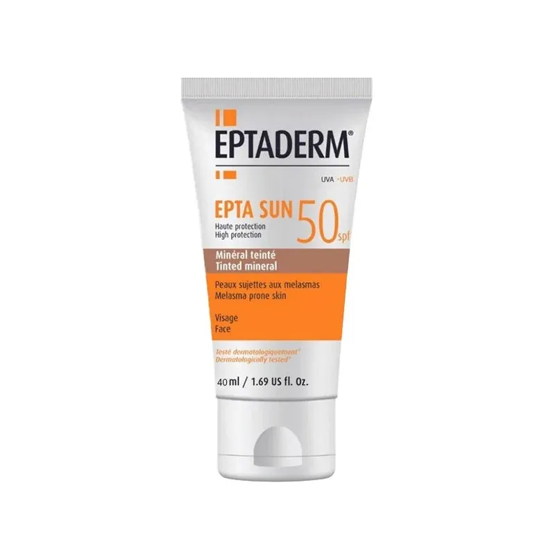 Eptaderm Epta Sun 50+ Minéral Teinté 40 ml